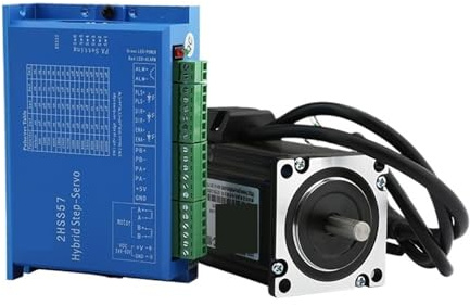 57J1880EC-1000 + 2HSS57 JMC Nema23 Hybrid Closed Loop Servo Motor Driver Kit 2.2Nm 0-2000rpm Stepper Motor For CNC Machine Tool