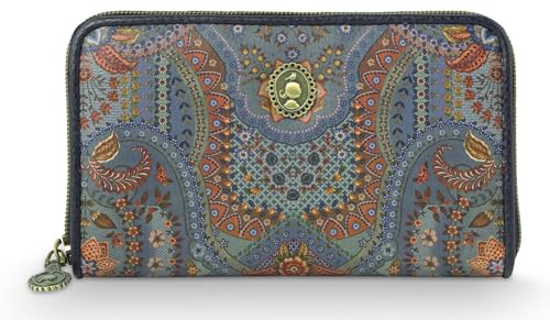 Pip Studio Willow Wallet Jabali Blue 18x3x11cm