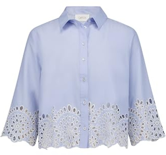 Cartoon Bluse Kurz 3/4 Arm