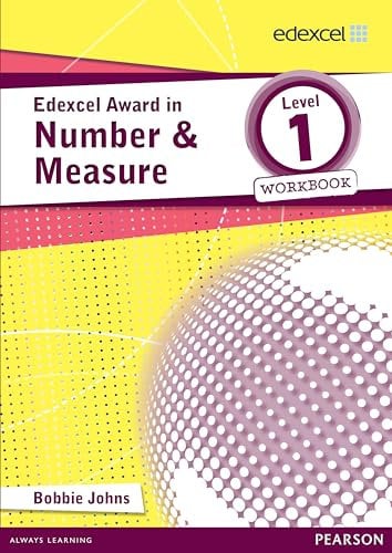 Edexcel Award in Number and Measure Level 1 Workbook (Edexcel Maths Awards)