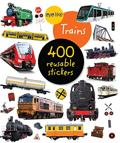 Eyelike Stickers: Trains: 1