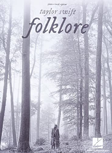 Taylor Swift - Folklore: Piano/Vocal/Guitar Songbook | 17 Songs aus dem Überraschungsalbum | Einfache Klavierarrangements für Anfänger und Fortgeschrittene
