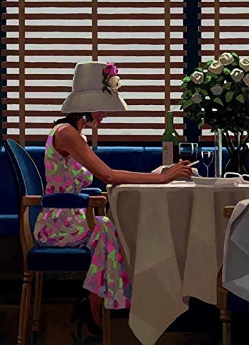 The Gifted Stationery Jigsaw Puzzle for Kids and Adults 1000 Piece, Jack Vettriano - Days of Wine and Roses