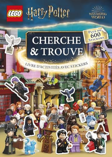 Lego Harry Potter - Cherche et trouve: Livre d'activités avec stickers. Plus de 600 stickers