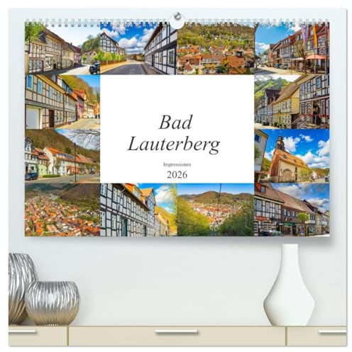 Bad Lauterberg Impressionen (hochwertiger Premium Wandkalender 2026 DIN A2 quer), Kunstdruck in Hochglanz: Zwölf beeindruckende Bilder der Stadt Bad Lauterberg (CALVENDO Orte)