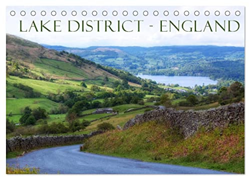 Lake District England (Tischkalender 2026 DIN A5 quer), CALVENDO Monatskalender: In den Himmel ragende Höhen, raue Täler und malerische Seen - der Lake District im Norden Englands. (CALVENDO Orte)