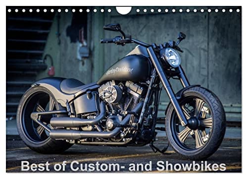 Best of Custom- and Showbikes Kalender (Wandkalender 2026 DIN A4 quer), CALVENDO Monatskalender: Exklusive Custombikes von Rick´s Motorcycles (CALVENDO Hobbys)