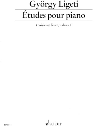 Études pour piano: troisième livre. Vol. 3. Klavier.