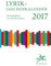 Lyrik-Taschenkalender 2017