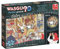 Jumbo 19154 Wasgij Mystery Retro 2 Stop The Clock Puzzle 1000 Teile, Mehrfarbig
