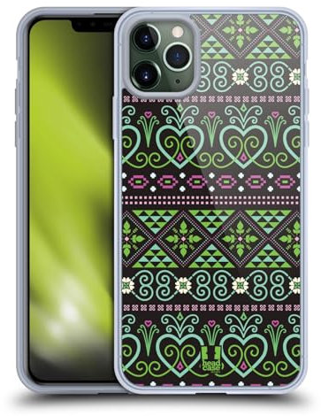 Head Case Designs Neu Russisch Multikulturelle Ethnische Drucke Gel Handyhülle Hülle [Militärischer Schutzgrad] Kompatibel mit Apple iPhone 11 Pro Max