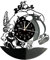 Smotly Vinyl Wanduhr - Asterix & Obelix Thema, Handgemachte Kunstdekoration, Kreative Geschenke