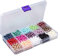 Amindz 1500 Pezzi 6mm Perla Rotonde Perline,Perla Rotonde Colore,Perle D'arte,Perline Sfuse per Braccialetti,Collane,Gioielli,Progetti Fai da Te