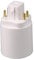 Led Light Lamp Adapter Gx24Q-E27 Bulb Holder Socket Converter 4 Pin