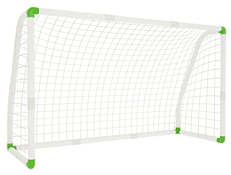Froadp Fußballtore aus PVC, Profi Handballtor mit Torwand und Netz, Wetterfest Garten Fussball Tor für Trainingsübungen und Fußballschuss (180x120cm)