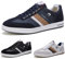 ARRIGO BELLO Sneaker Herren Schuhe Business Freizeitschuhe Leichte Trainers für Walking, Laufen, Sport Größe 41-46 (44, F Blau)