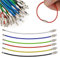 60 Stücke Farbe Schlüsselring aus Drahtseil rostfrei Edelstahl Schlüsselanhänger Metalldraht Keychains Kabel Keyrings Multifunktionale Schlüsselringe mit Drehverschluß in Bunt