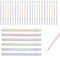 24 Pcs Quick-Dry Glue Pens, Adhesive Pens for Scrapbooking, Crafts, School & Office - No Wrinkles, Precise Control (6 Colors)