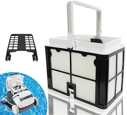 Imengnie Ultrafeiner Filterkorb 9991460-R1 kompatibel mit Dol-phin Roboter-Poolreinigern S50 S100 Active 10 15 Echo T15 T25 Dx3 CC E20 E10 Nautilus cc Ultrafeiner Filterkorb