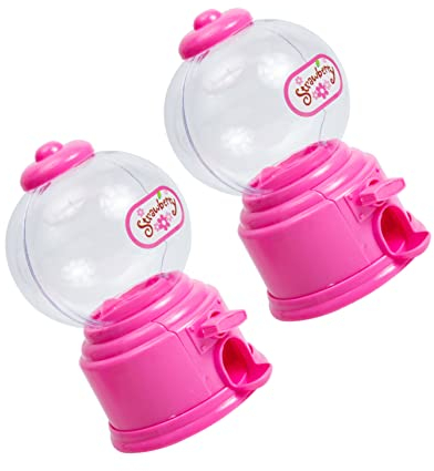 DRESSOOS Spielzeuge 2St Mini Twist Zuckermaschine Kinderspielzeug Plastikmünzen Kaugummiautomat Verkaufsautomat Kaugummis Mini-Süßigkeiten- Candy Catcher Spielzeug automatisch