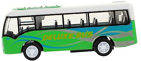 CIYODO Busmodell Zurückziehen Realistisches Autospielzeug Auto Lernspielzeug Push-go-Fahrzeug-Spielzeug Kidcraft-spielset Lebensecht Simulierter Bus Legierung Auto Zurückziehen Puzzle