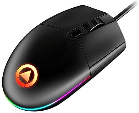 jojofuny Wired Gaming Mouse Ergonomic Design Usb Connection for Gaming Sessions and Computer Use at Home Office