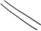 Mjaie 2Pcs Rubber Strip Laptop Bottom Shell Cover Foot Pad for E7480 E7490 Non-Slip Bumper Feet Strips for E7480 E7490