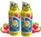FruttaMax Sirop de Fraise Sans Sucre – 60% de Fruit Réel | Sirop à Faible Teneur en Calories pour Sodas, Cocktails & Desserts – 2 x 500 ml