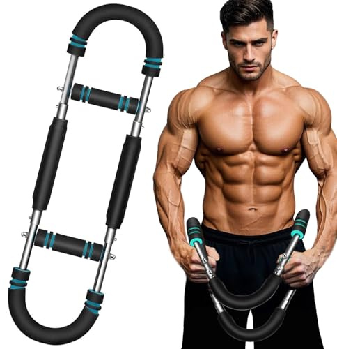 Herfair Bizeps Trainingsgerät Twister Arm Trainer 30-50 kg Verstellbar Brustmuskel Fitness Geräte Multifunktional Sportgeräte Zuhause
