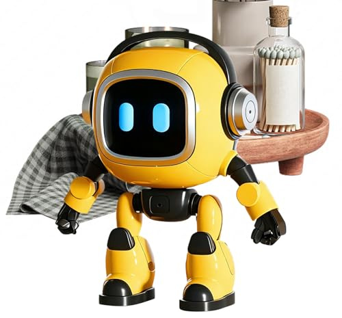 AI Robot - Learning Educational Smart Robot, AI-Powered Intelligent Learning Toys, Robotic Toy For Birthday Holiday Parties Boys Girls Family Adults Kids Interactive Fun Talking Gadget Creative