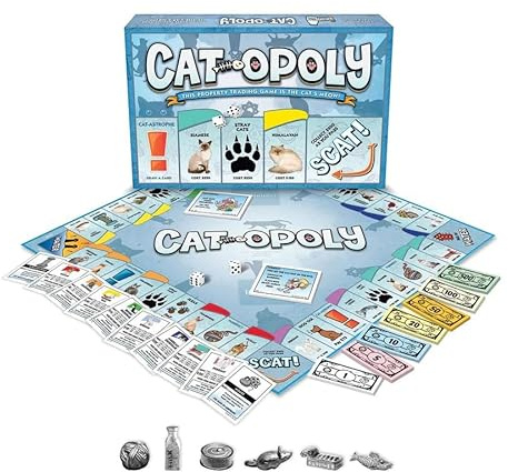Cat-Opoly Family Board Game for Cat Lovers