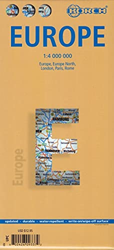 Europa / Europe 1 : 4 000 000