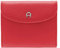 Aigner quadratische Geldbörse Portemonnaie Portmonee - 12x10x2cm (B x H x T) (Burnt red)