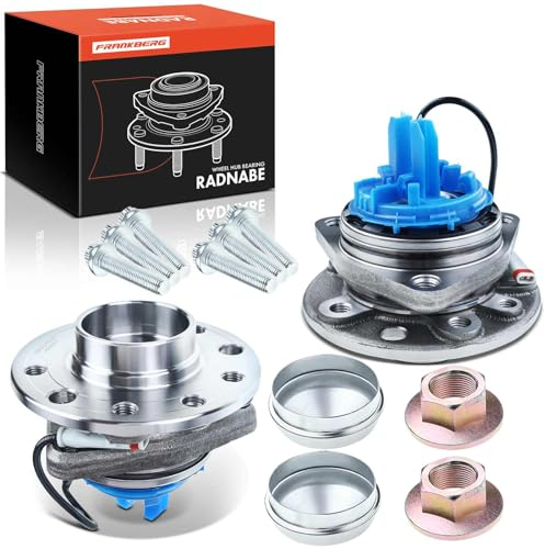 Frankberg 2x Radnabe Radlagersatz Vorne mit Integriertem ABS Sensor Kompatibel mit Astra H L48 Astra H GTC L08 Astra H L70 Astra H Twintop L67 Zafira B A05 Replace# 13502785