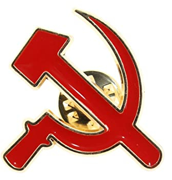 Clj Charles Le Jeune Pin's Vintage Faucille Et Marteau - Communiste - Soviétique - qualité de finition - Epingle - Broche - Badge - SOVIETIQUE