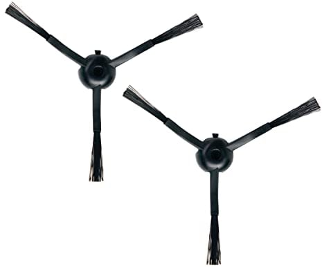 ZACO 2x Ersatz Seitenbürste für ZACO A11s Pro Saugroboter, Original Ersatzteile & Zubehör, Ersatzbürste, Seitenbürsten, Reinigungsbürste für ZACO & ILIFE Staubsauger Roboter