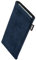 fitBAG Classic Blau Handytasche für Motorola Razr 50 Ultra Tasche aus original Alcantara mit Microfaserinnenfutter | Hülle mit Reinigungsfunktion | Made in Germany