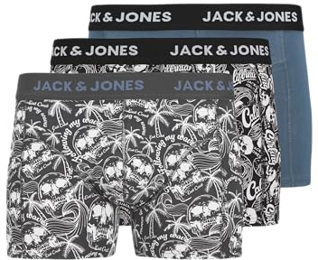 JACK & JONES Jacdamon Skull Trunks 3 Pack