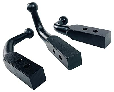 Anhängerkupplung, 5. 0x50 Fester Anhänger Pintzaken Anhängerkupplung 2inch Hitch Ball Mount 3500kg Anhänger Auto-Camper-Zubehör Caravan-Komponenten für die meisten Anhänger, Wohnmobile, Autos(Ball 2in