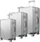 DAWRIS Kofferschutzhülle Transparent 20+24+28 Zoll Koffer Set 3 Stück PVC Kofferhülle Wasserdicht Kofferüberzug Schutzhülle Koffer Hüllen Hülle Kofferschutzhülen Suitcase Cover Überzug Abdeckung