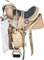 SUPREME SADDLERY Sattel für Erwachsene, klassisch, hochwertig, handgefertigt, Leder, Premium-Rennsport, Reitsport, Komfort, Westernfass Zaumzeug, Größe 30,5 cm