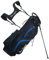 Ben Sayers DLX Deluxe Sac de golf avec support pour homme | Léger avec soutien lombaire rembourré, double bandoulière | Séparateurs de club pleine longueur à 14 positions et poches résistantes à l'eau