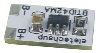 YUGSHNKFC Hochbezogene 4 2 V -3 7 V Akku Anzeige Lithium Batterien Leistungsanzeigemodul Für 1s Mit Anzeige