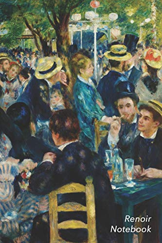 Renoir Notebook: Dance at Le Moulin de la Galette | Artsy Journal | Perfect Notepad for Taking Notes, School, Passwords and Recipes [Lingua Inglese]