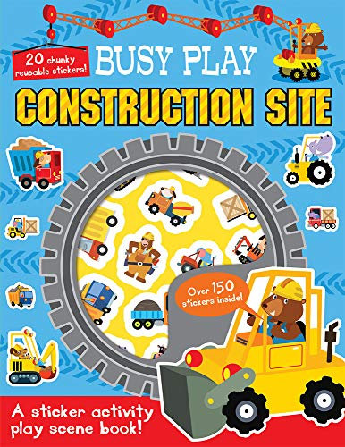 Busy Play Construction Site (Busy Play Reusable Sticker Activity)