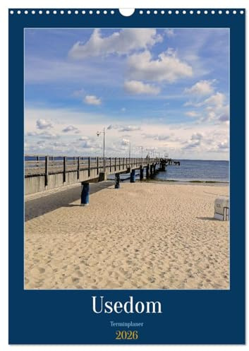 Usedom Ostsee - Terminplaner (Wandkalender 2026 DIN A3 hoch), CALVENDO Monatskalender: Usedom ist eine der beliebtesten Inseln in Deutschland. (CALVENDO Orte)