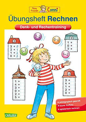 Conni Gelbe Reihe (Beschäftigungsbuch): Übungsheft Rechnen: Denk- und Rechentraining