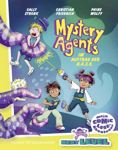 Mystery Agents: Im Auftrag der N.A.S.E.: Das Comic-Leseabenteuer für die Grundschulzeit: Spannend erzählt mit coolen Rätseln, vielen Bildern und Lese-Audio (Next Level Mystery Agents, Band 1)
