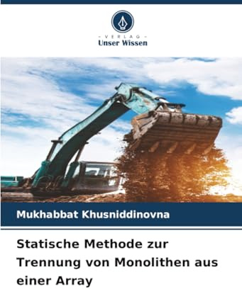Statische Methode zur Trennung von Monolithen aus einer Array