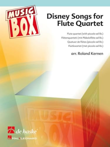 Disney Songs for Flute Quartet, Partitur u. Einzelstimmen